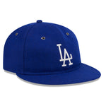New Era - 59FIFTY  Retro Crown - WOOL - Los Angeles Dodgers - Dark Royal Blue - Headz Up 