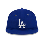 New Era - 59FIFTY  Retro Crown - WOOL - Los Angeles Dodgers - Dark Royal Blue - Headz Up 