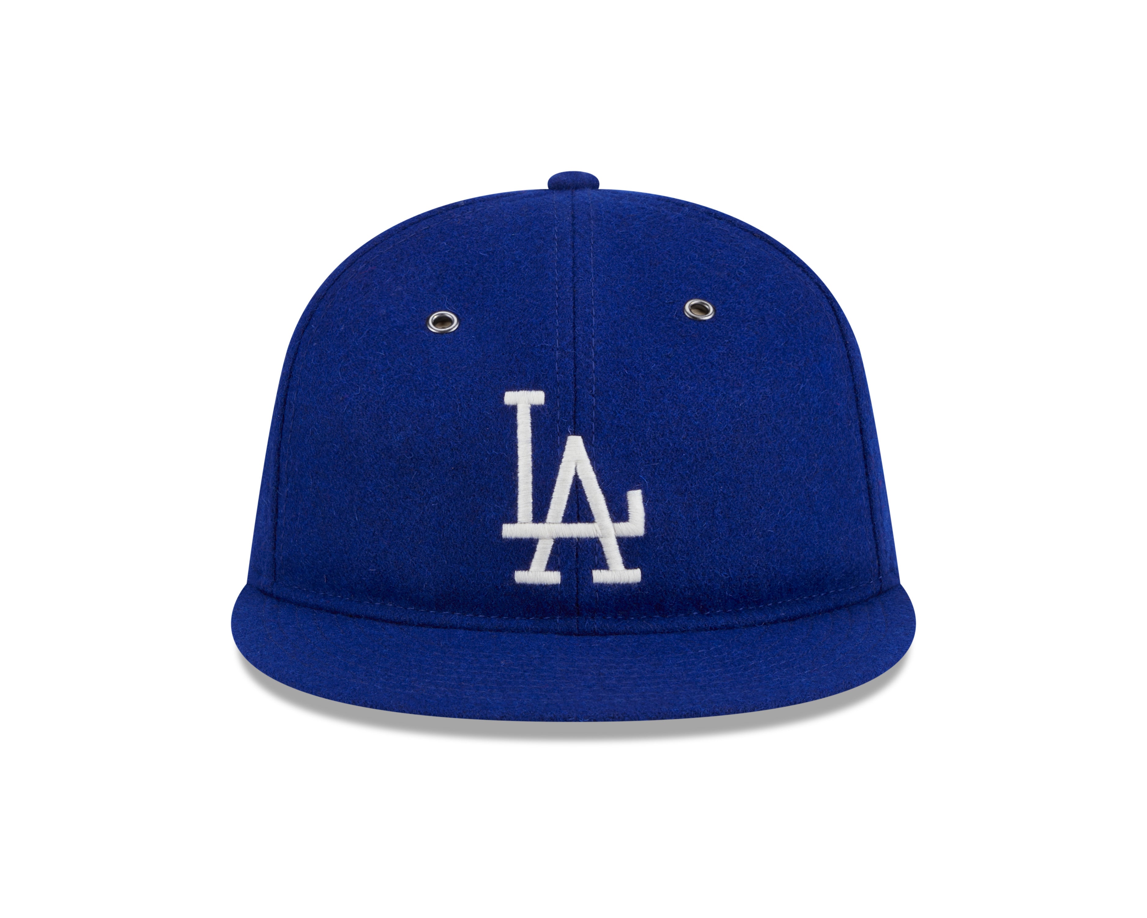 New Era - 59FIFTY  Retro Crown - WOOL - Los Angeles Dodgers - Dark Royal Blue - Headz Up 