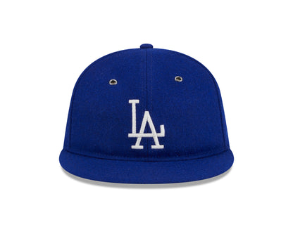 New Era - 59FIFTY  Retro Crown - WOOL - Los Angeles Dodgers - Dark Royal Blue