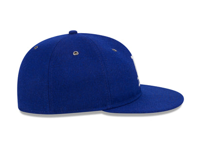 New Era - 59FIFTY  Retro Crown - WOOL - Los Angeles Dodgers - Dark Royal Blue