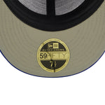 New Era - 59FIFTY  Retro Crown - WOOL - Los Angeles Dodgers - Dark Royal Blue - Headz Up 