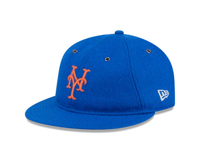 New Era - 59FIFTY  Retro Crown - WOOL - New York Mets - Blue