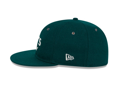 New Era - 59FIFTY  Retro Crown - WOOL - Oakland Athletics - Green