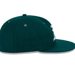 New Era - 59FIFTY  Retro Crown - WOOL - Oakland Athletics - Green - Headz Up 