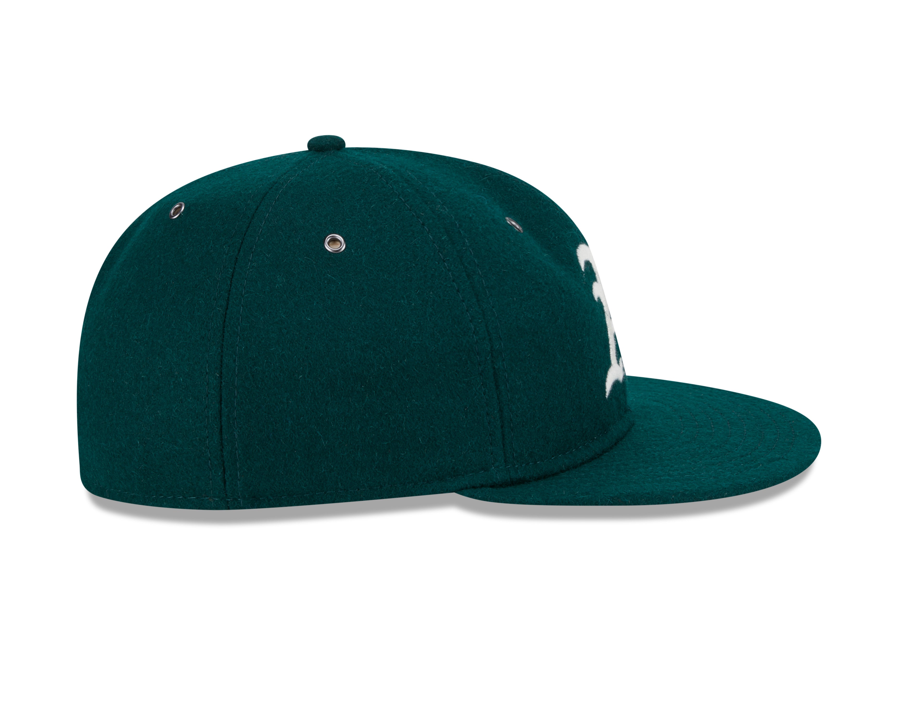 New Era - 59FIFTY  Retro Crown - WOOL - Oakland Athletics - Green - Headz Up 