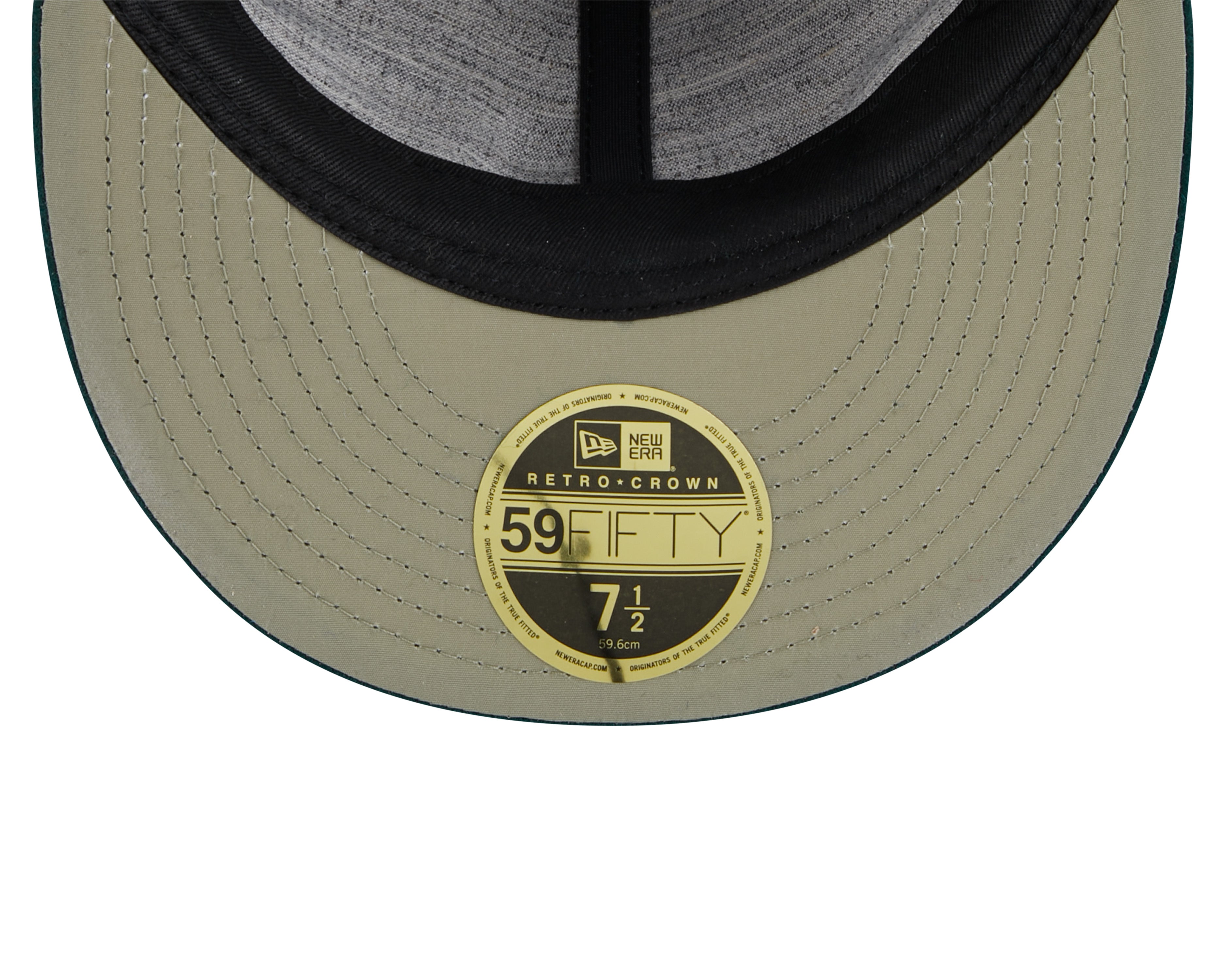 New Era - 59FIFTY  Retro Crown - WOOL - Oakland Athletics - Green - Headz Up 