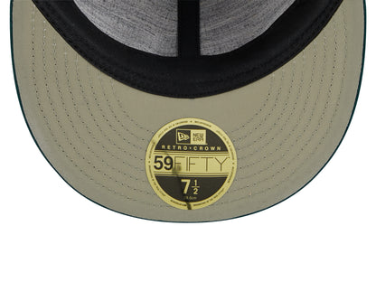 New Era - 59FIFTY  Retro Crown - WOOL - Oakland Athletics - Green