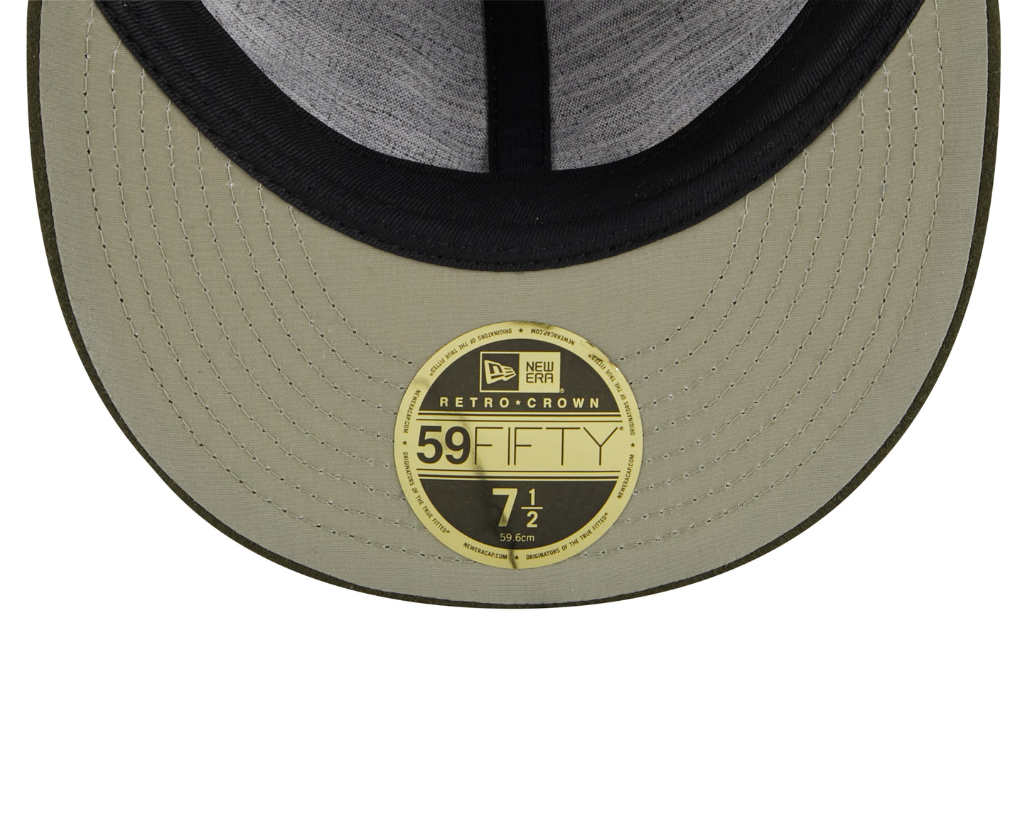 New Era - 59FIFTY  Retro Crown - WOOL - New York Yankees - Olive