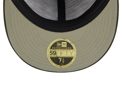 New Era - 59FIFTY  Retro Crown - WOOL - New York Yankees - Olive