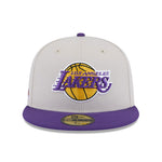 New Era - 59FIFTY - NBA ALL STAR GAME - Los Angeles Lakers - Stone/Purple - Headz Up 