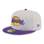 New Era - 59FIFTY - NBA ALL STAR GAME - Los Angeles Lakers - Stone/Purple - Headz Up 