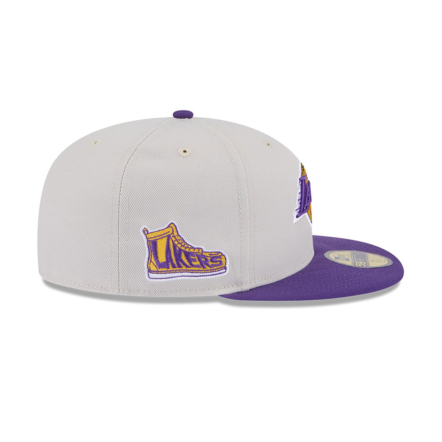 New Era - 59FIFTY - NBA ALL STAR GAME - Los Angeles Lakers - Stone/Purple - Headz Up 