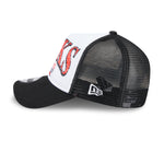 New Era - Anaheim Ducks - DISTRESSED Trucker Cap - White/Black - Headz Up 