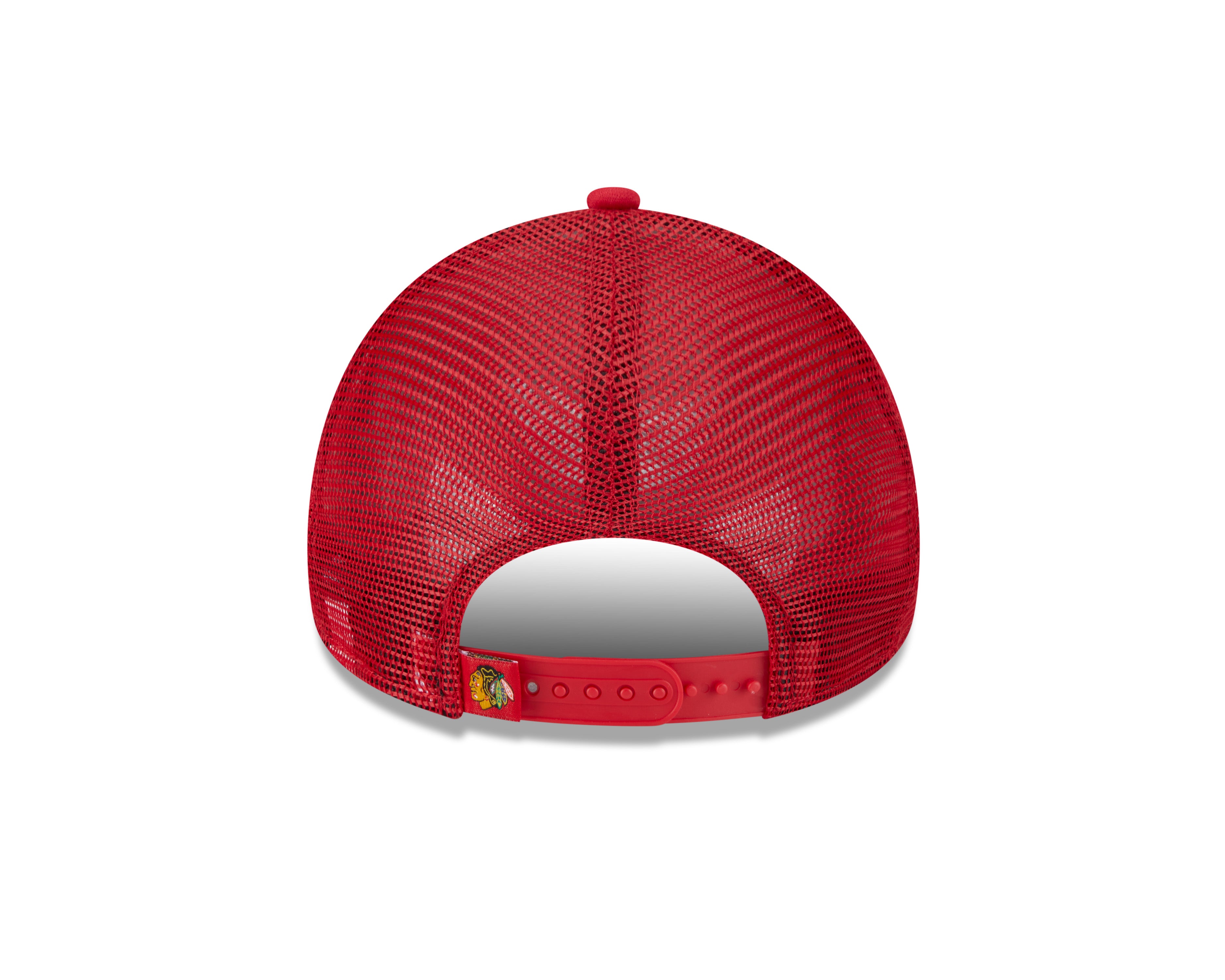 New Era - Chicago Blackhawks - DISTRESSED Trucker Cap - White/Red - Headz Up 