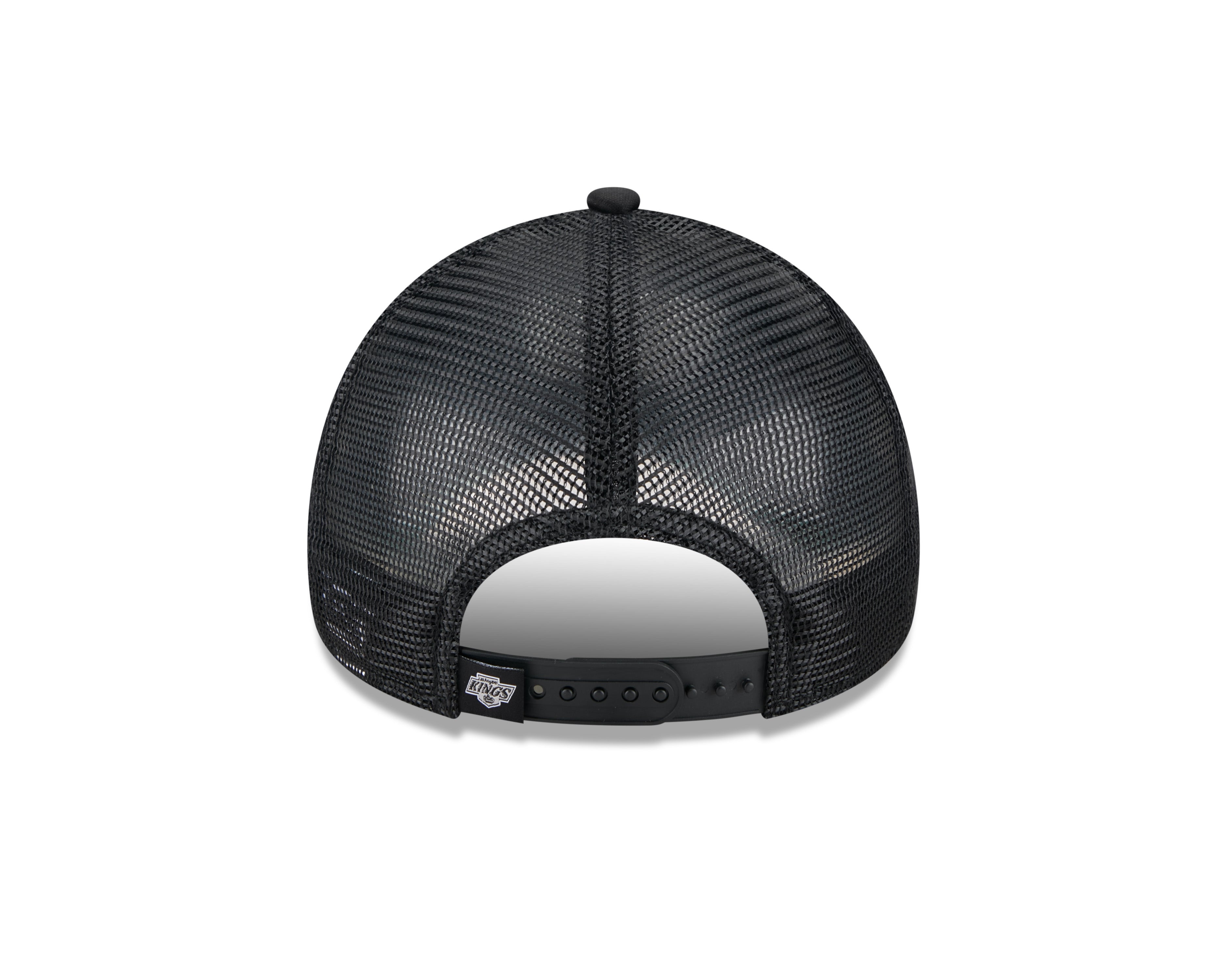 New Era - Los Angeles Kings - DISTRESSED Trucker Cap - White/Black - Headz Up 