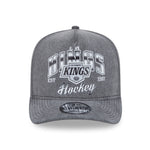 New Era - 9FORTY A-Frame Washed Cap - Los Angeles Kings - Black - Headz Up 