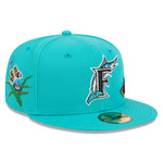 New Era 59FIFTY Fitted Cap - FELT - Florida Marlins - OTC - Headz Up 