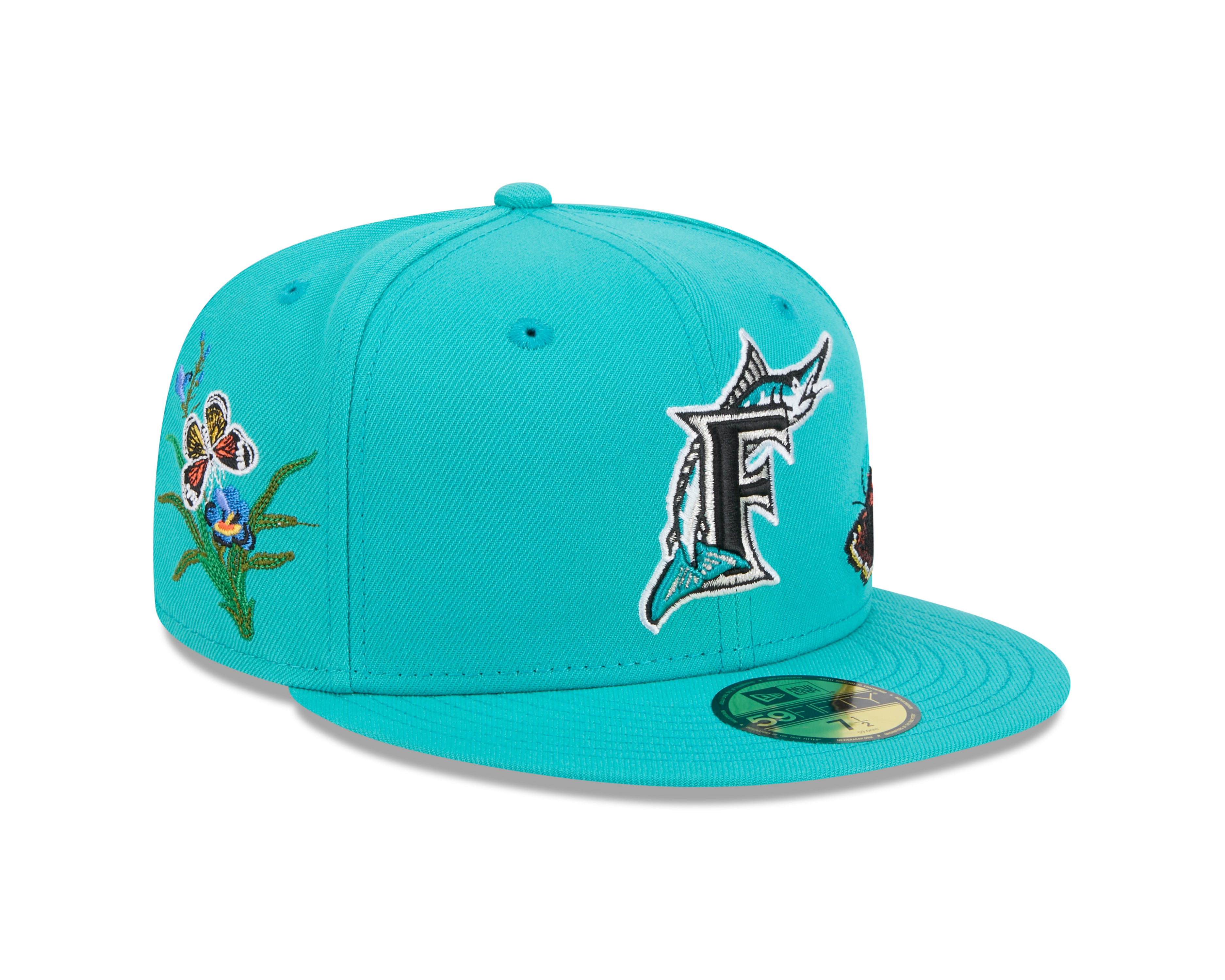New Era 59FIFTY Fitted Cap - FELT - Florida Marlins - OTC - Headz Up 