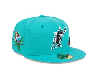 New Era 59FIFTY Fitted Cap - FELT - Florida Marlins - OTC