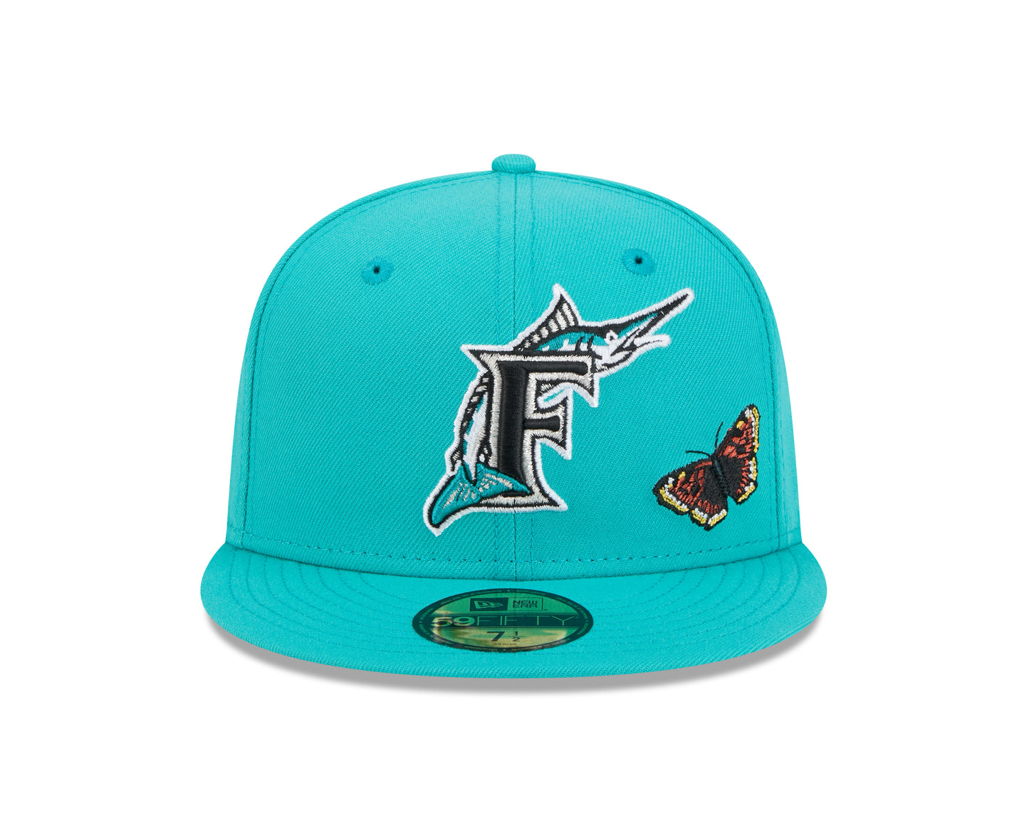 New Era 59FIFTY Fitted Cap - FELT - Florida Marlins - OTC