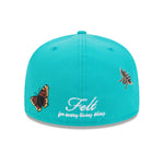 New Era 59FIFTY Fitted Cap - FELT - Florida Marlins - OTC - Headz Up 