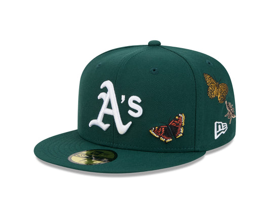 New Era 59FIFTY Fitted Cap - FELT - Oakland Athletics - OTC