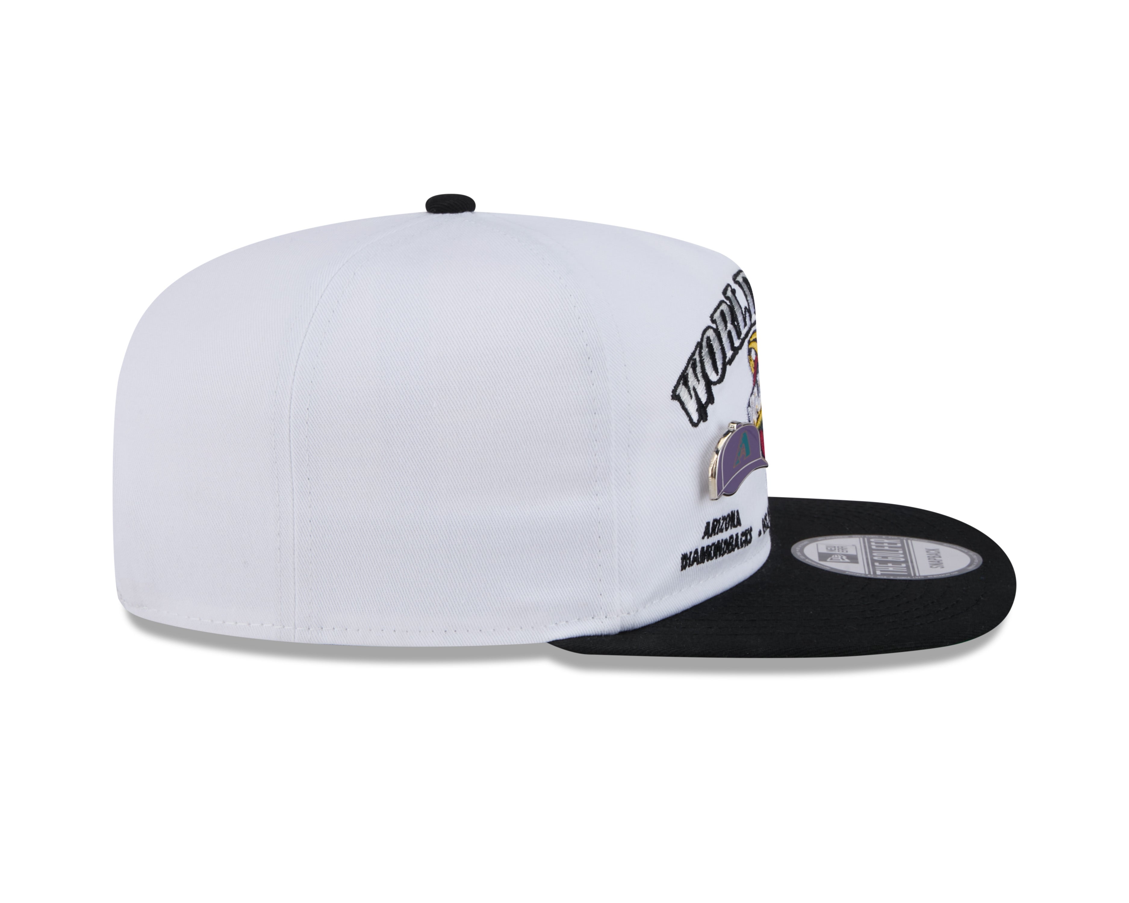 New Era - THE GOLFER Snapback - Arizona Diamondbacks VS New York Yankees - Champions Pin - White - Headz Up 