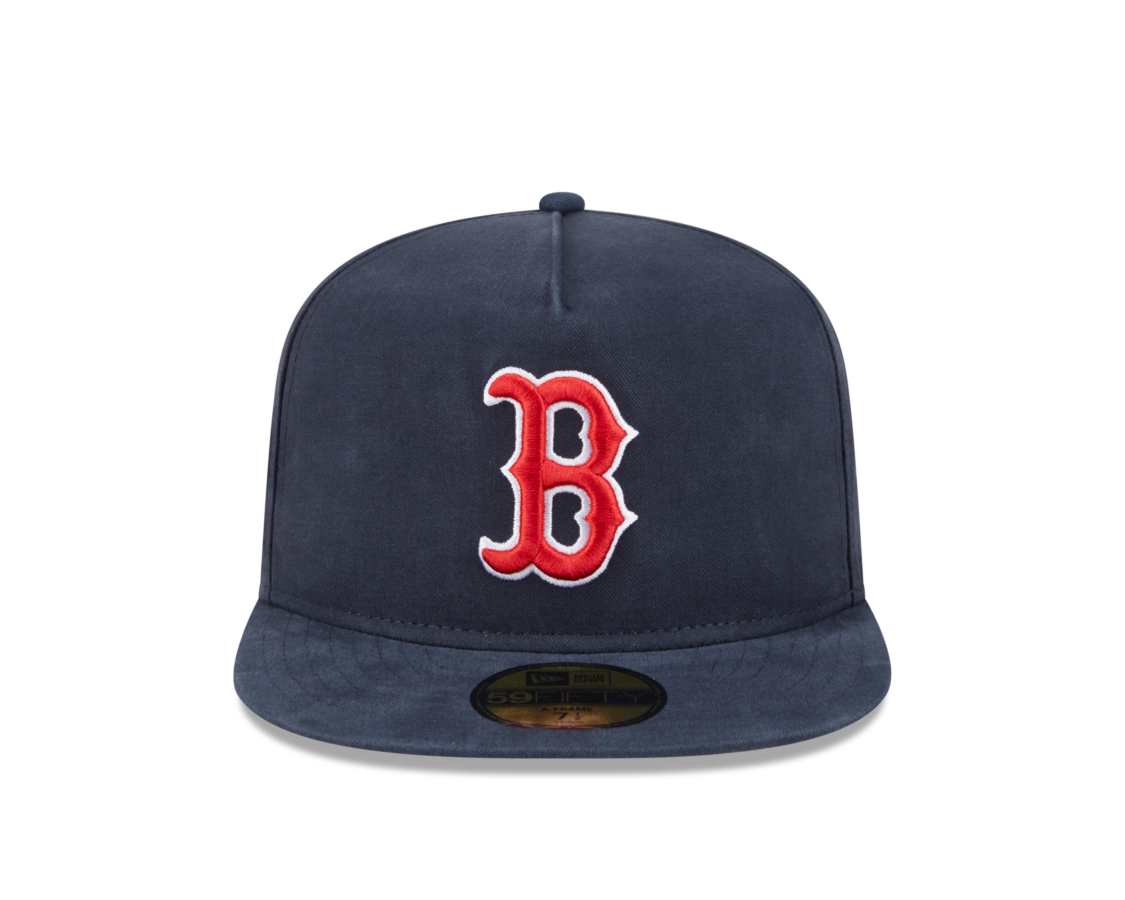New Era - 59FIFTY Fitted A-Frame Cap - Championship Side Flag - Boston Red Sox - Navy - Headz Up 