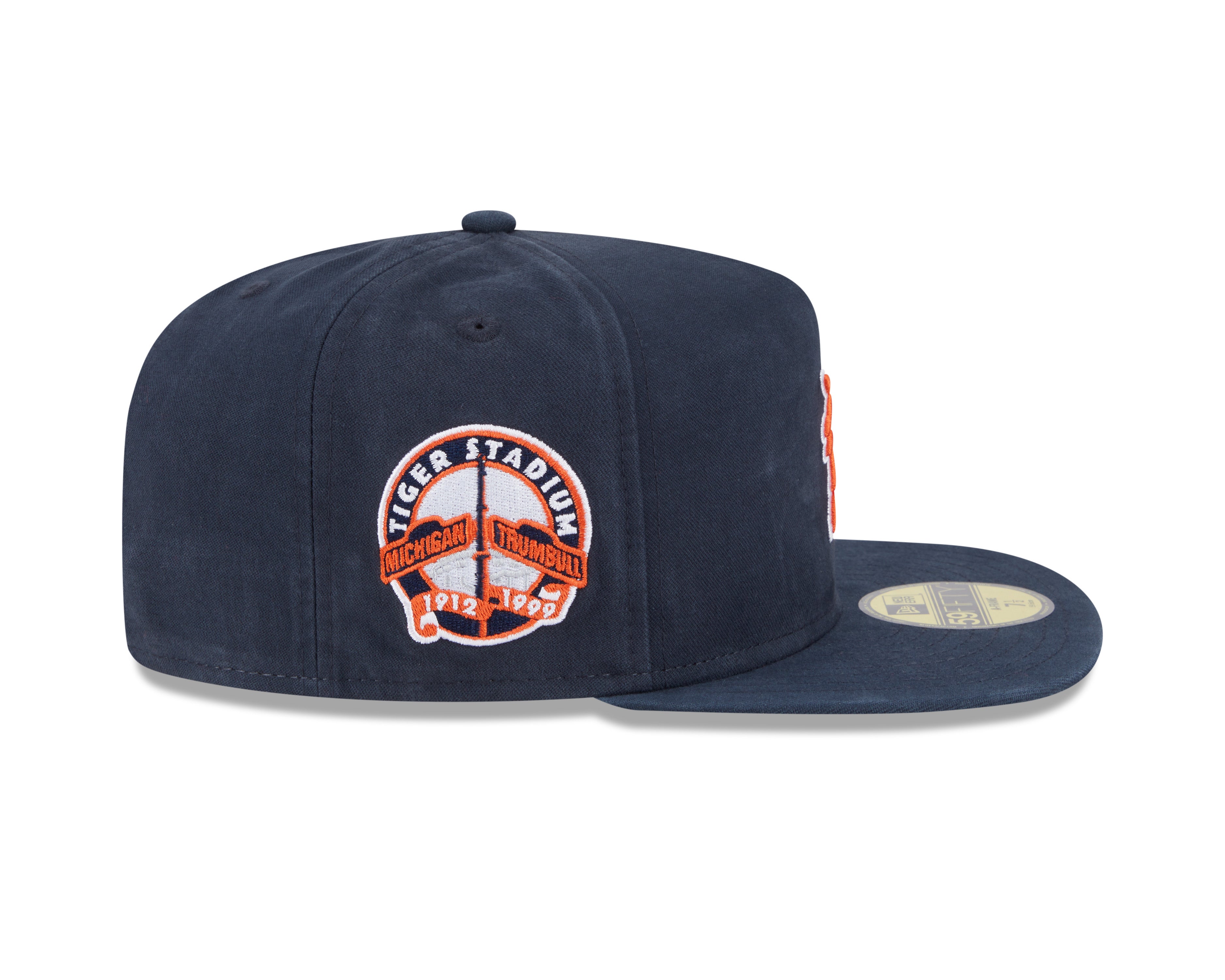 New Era - 59FIFTY Fitted A-Frame Cap - Championship Side Flag - Detroit Tigers - Navy - Headz Up 