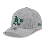 New Era - Oakland Athletics - 9forty M-Crown - A-Frame Cap - Weave - Grey - Headz Up 