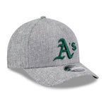 New Era - Oakland Athletics - 9forty M-Crown - A-Frame Cap - Weave - Grey - Headz Up 