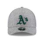 New Era - Oakland Athletics - 9forty M-Crown - A-Frame Cap - Weave - Grey - Headz Up 