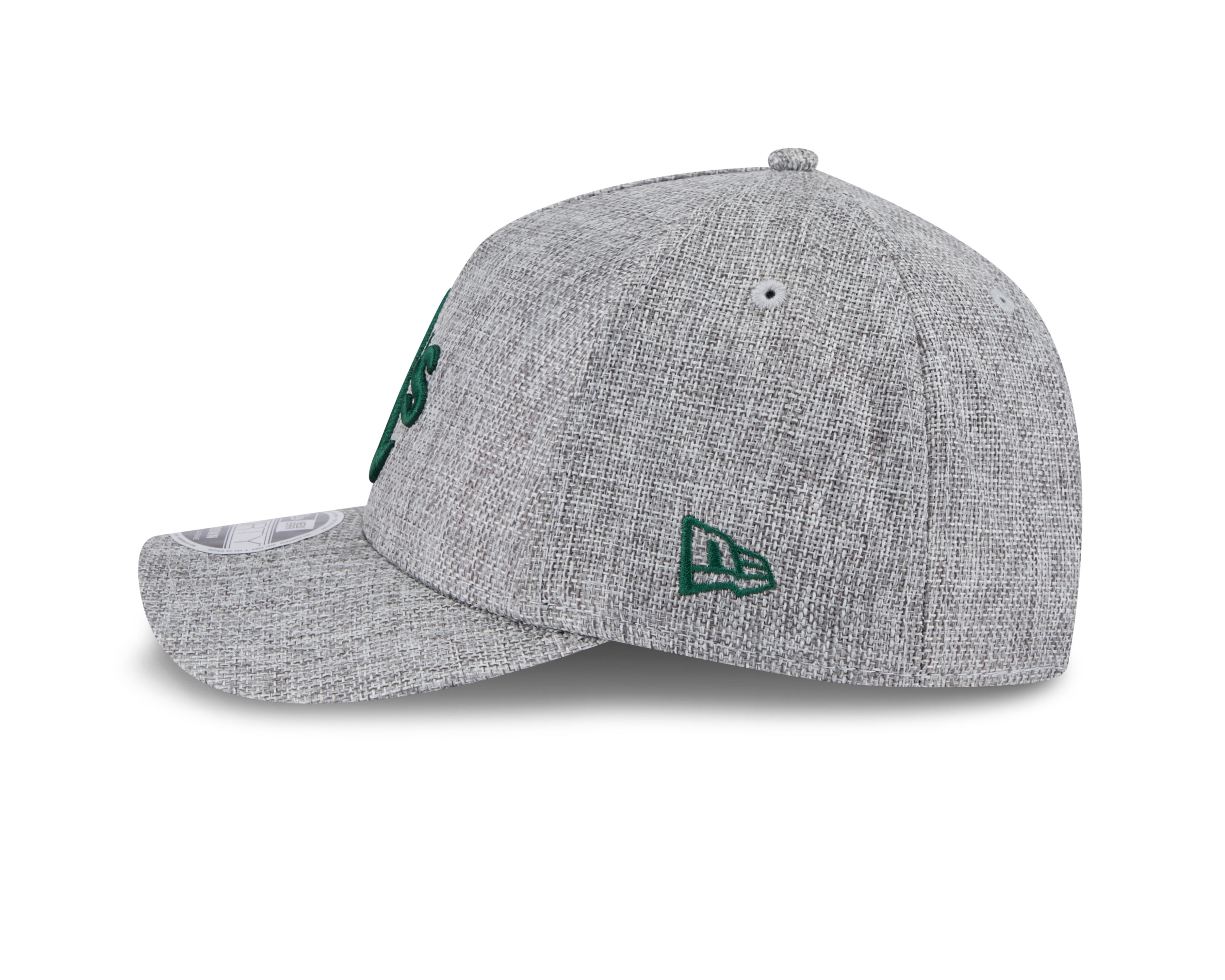 New Era - Oakland Athletics - 9forty M-Crown - A-Frame Cap - Weave - Grey - Headz Up 