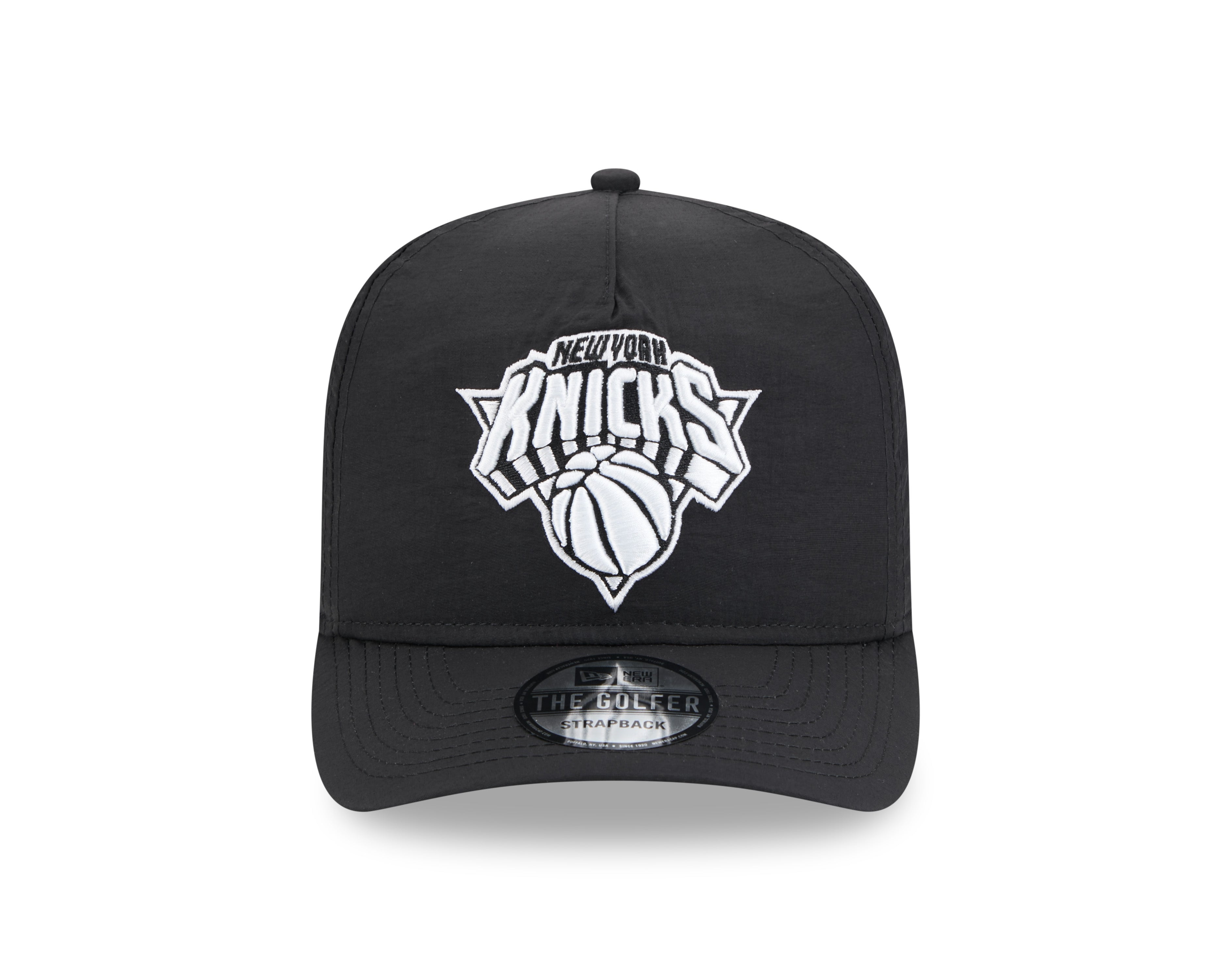 New Era - New York Knicks - THE GOLFER Strapback - Everyday Nylon - Black - Headz Up 