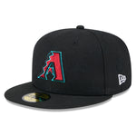New Era - 59FIFTY Fitted Cap - OTC Pattern - Arizona Diamondback - Black - Headz Up 
