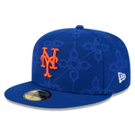 New Era - 59FIFTY Fitted Cap - OTC Pattern - New York Mets - Blue - Headz Up 