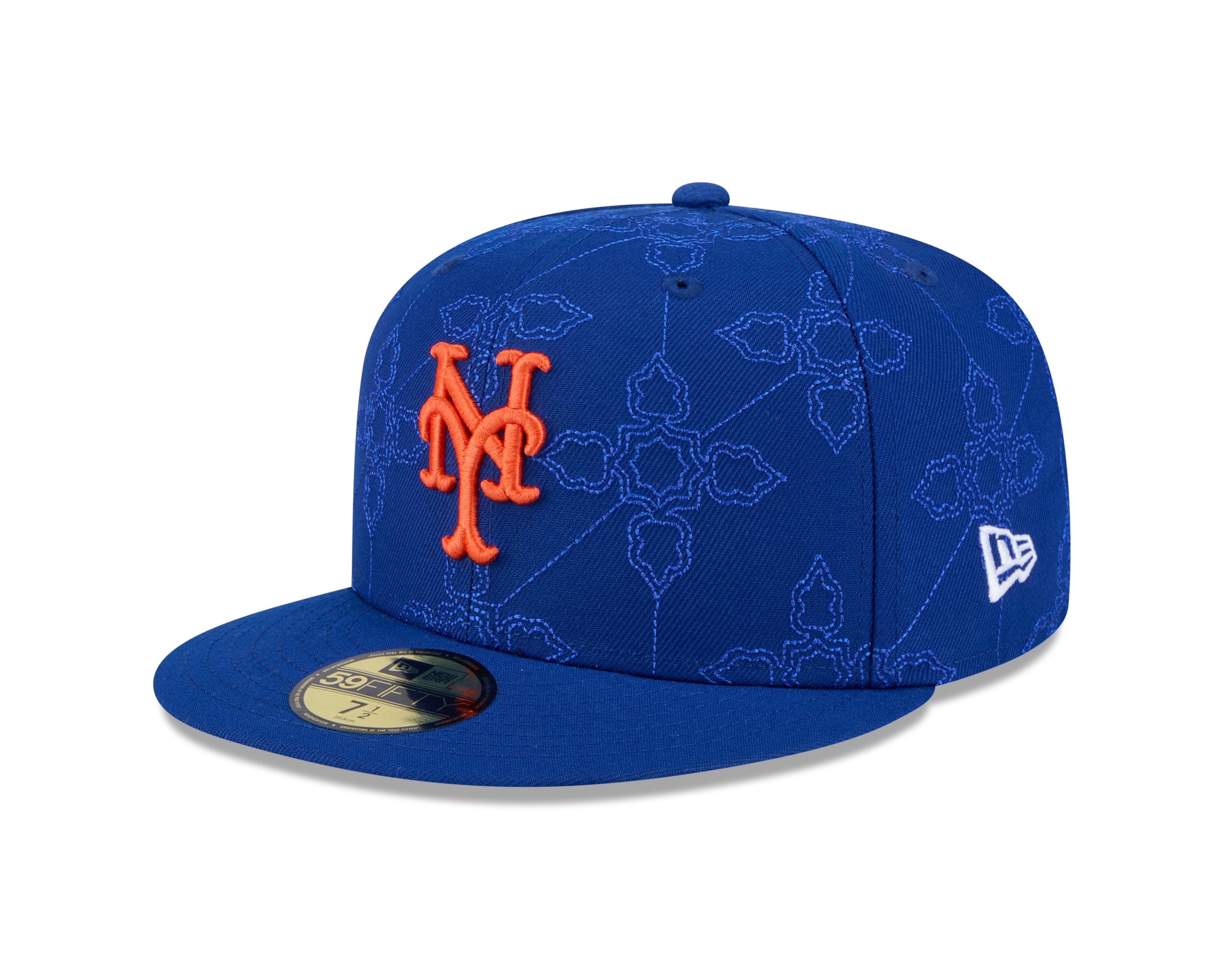 New Era - 59FIFTY Fitted Cap - OTC Pattern - New York Mets - Blue - Headz Up 
