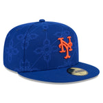 New Era - 59FIFTY Fitted Cap - OTC Pattern - New York Mets - Blue - Headz Up 