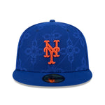 New Era - 59FIFTY Fitted Cap - OTC Pattern - New York Mets - Blue - Headz Up 
