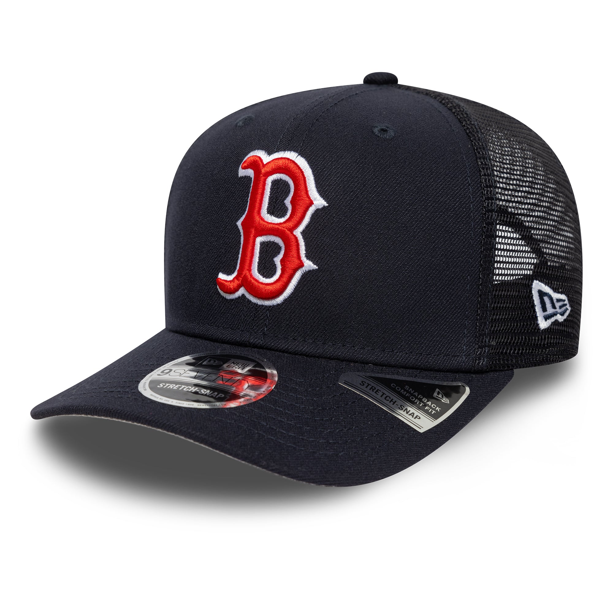 New Era - 9SEVENTY Stretch Mesh Snapback - Boston Red Sox - Navy - Headz Up 