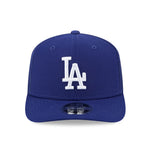 New Era 9SEVENTY stretch mesh snapback cap med Los Angeles Dodgers-logo, sort og grå mesh material, afslappet stil