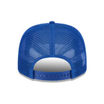 New Era 9SEVENTY stretch mesh snapback cap med New York Mets logo, sort med grå mesh-material og justerbar snapback.