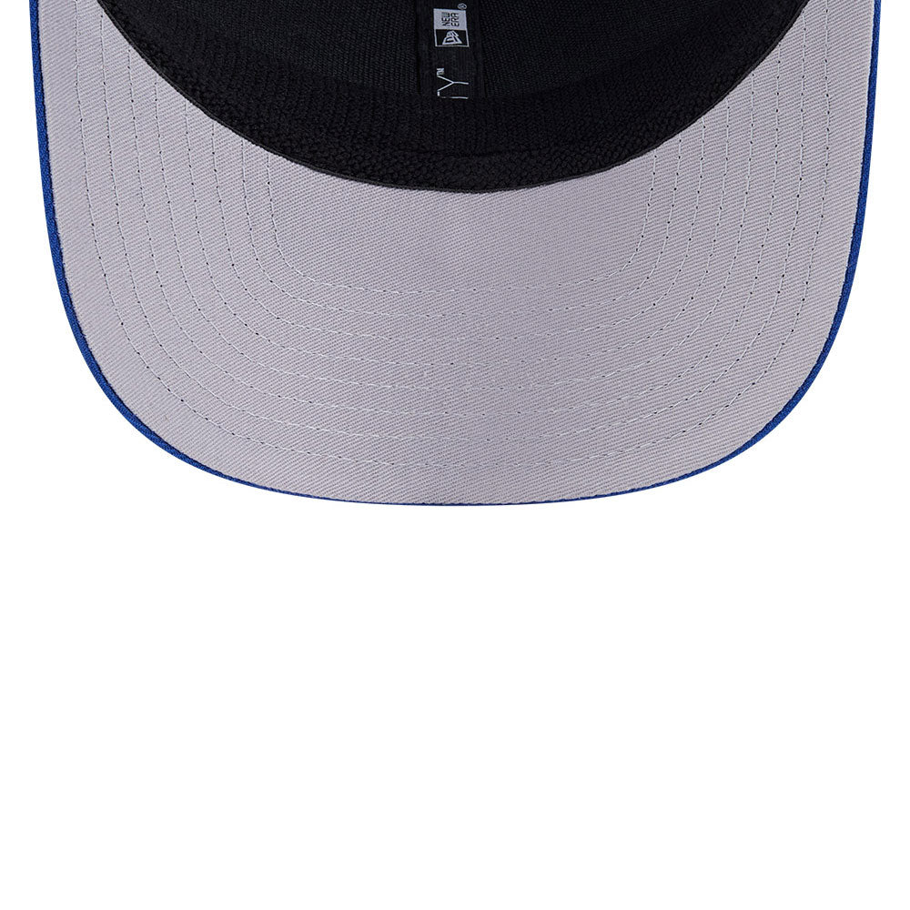 New Era 9SEVENTY stretch mesh snapback-hat med New York Mets logo i blå og hvid, let mesh-materiale og justerbar snapback.