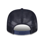 New Era 9SEVENTY stretch mesh snapback cap med New York Yankees logo og navyfarvet design.