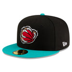 New Era - NBA Classics - 59FIFTY Fitted - PAW - Memphis Grizzlies - Black/Teal - Headz Up 