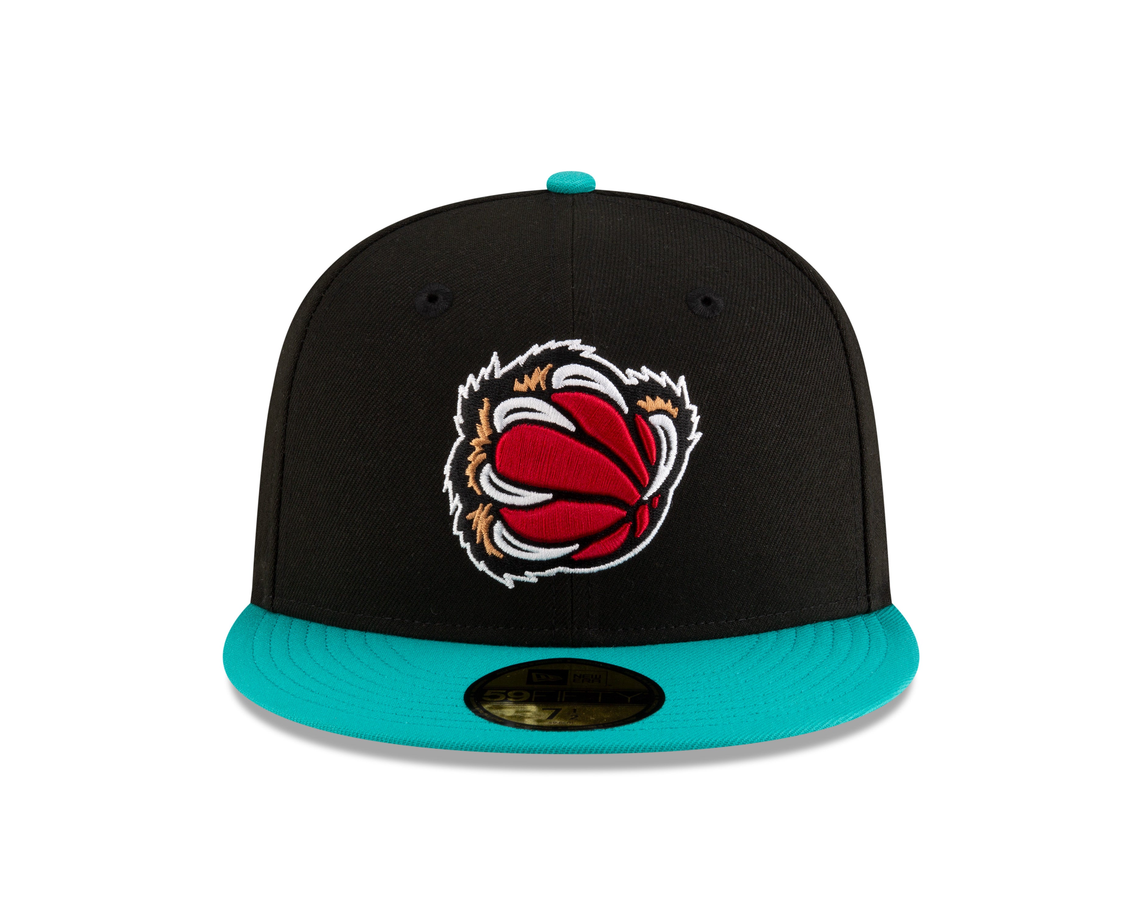 New Era - NBA Classics - 59FIFTY Fitted - PAW - Memphis Grizzlies - Black/Teal - Headz Up 