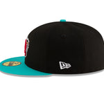 New Era - NBA Classics - 59FIFTY Fitted - PAW - Memphis Grizzlies - Black/Teal - Headz Up 