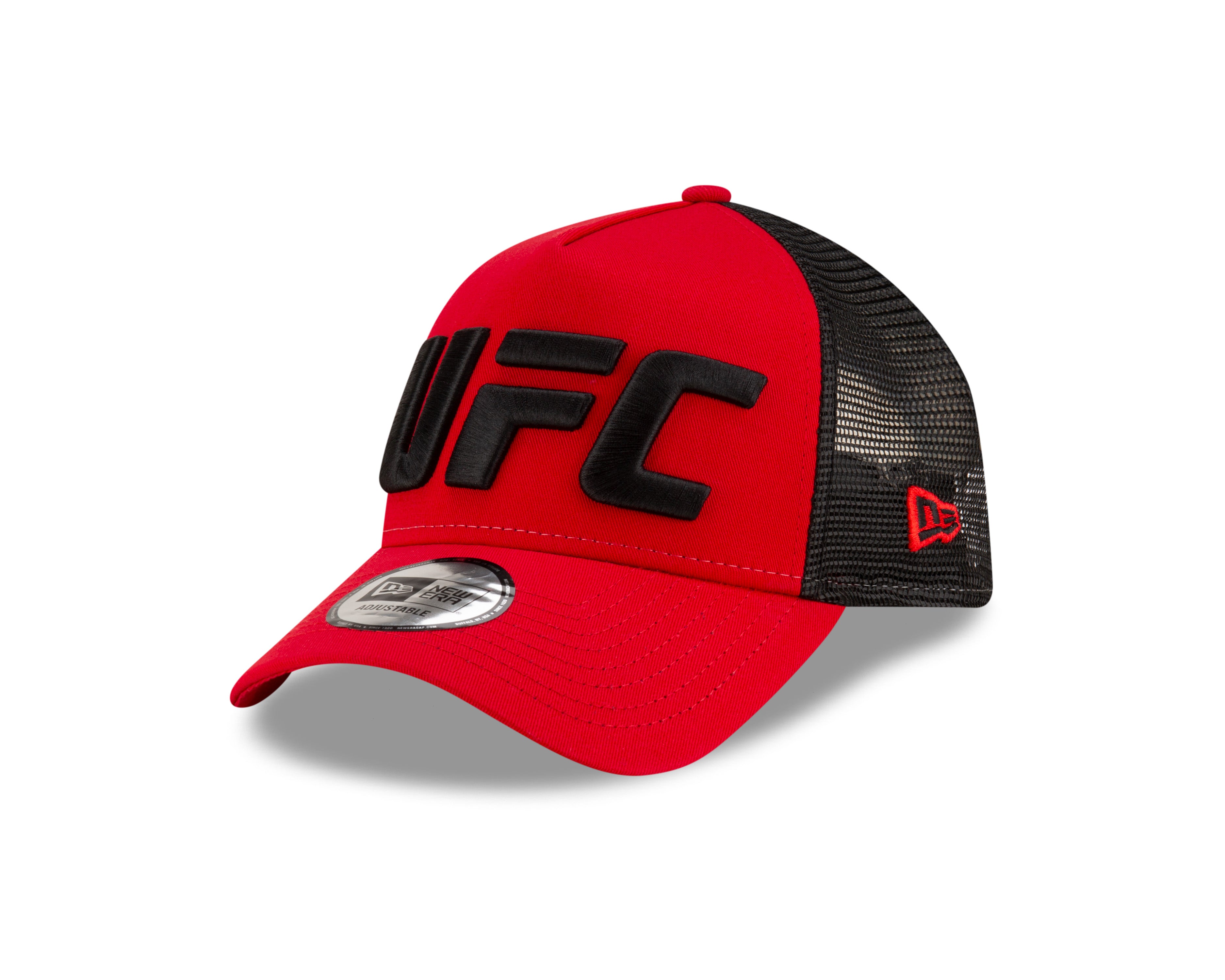 New Era - E-Frame Trucker - UFC Core - Red/Black - Headz Up 