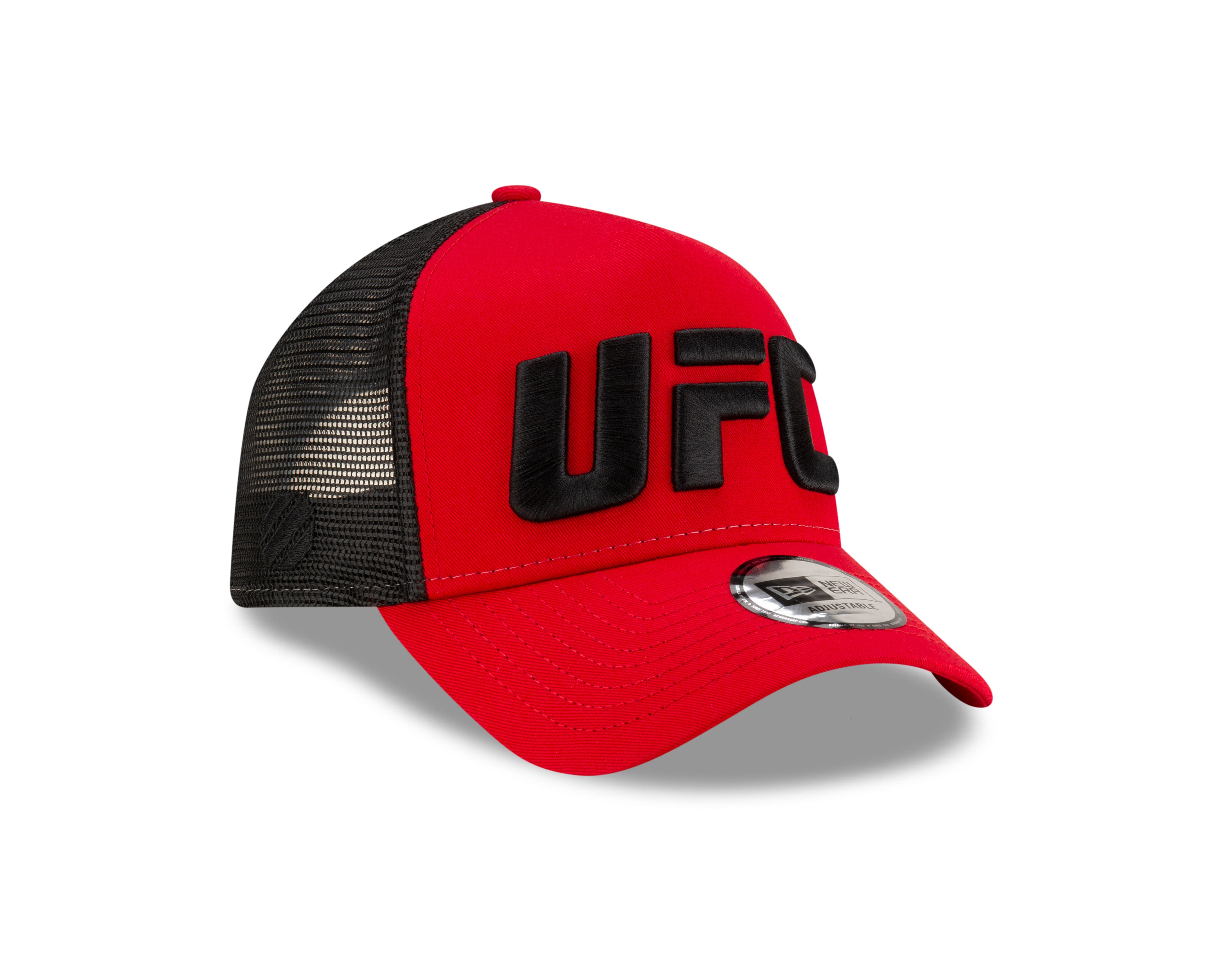 New Era - E-Frame Trucker - UFC Core - Red/Black - Headz Up 